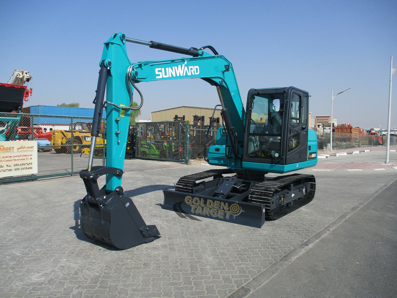 SUNWARD SWE80E9 Mini Hydraulic Excavator - Міні-екскаватор: фото 2 SUNWARD SWE80E9 Mini Hydraulic Excavator - Міні-екскаватор: фото 2