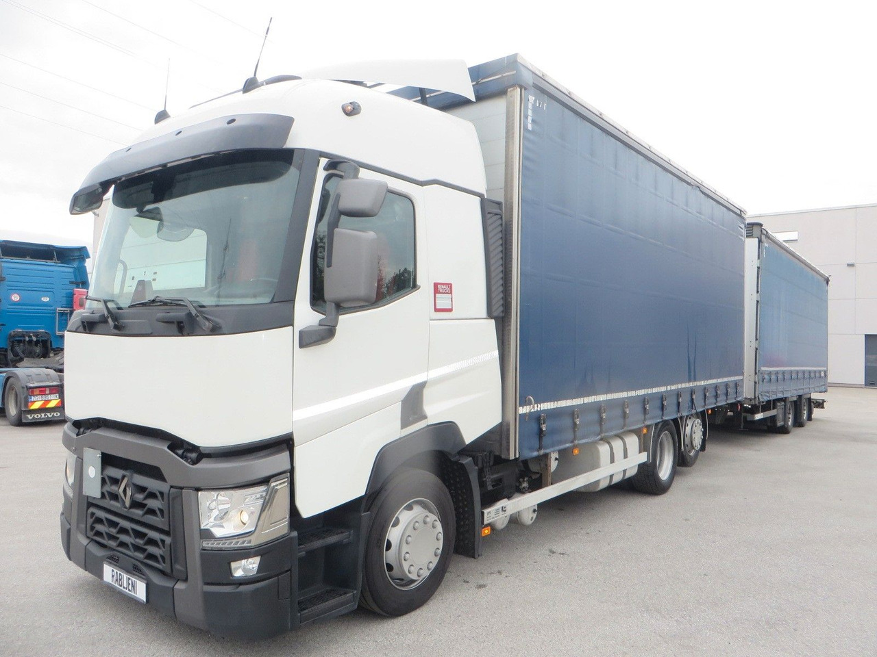 Renault T480 SC 6x2 Tandem jumbo 116m3 - Тентована вантажівка: фото 1 Renault T480 SC 6x2 Tandem jumbo 116m3 - Тентована вантажівка: фото 1