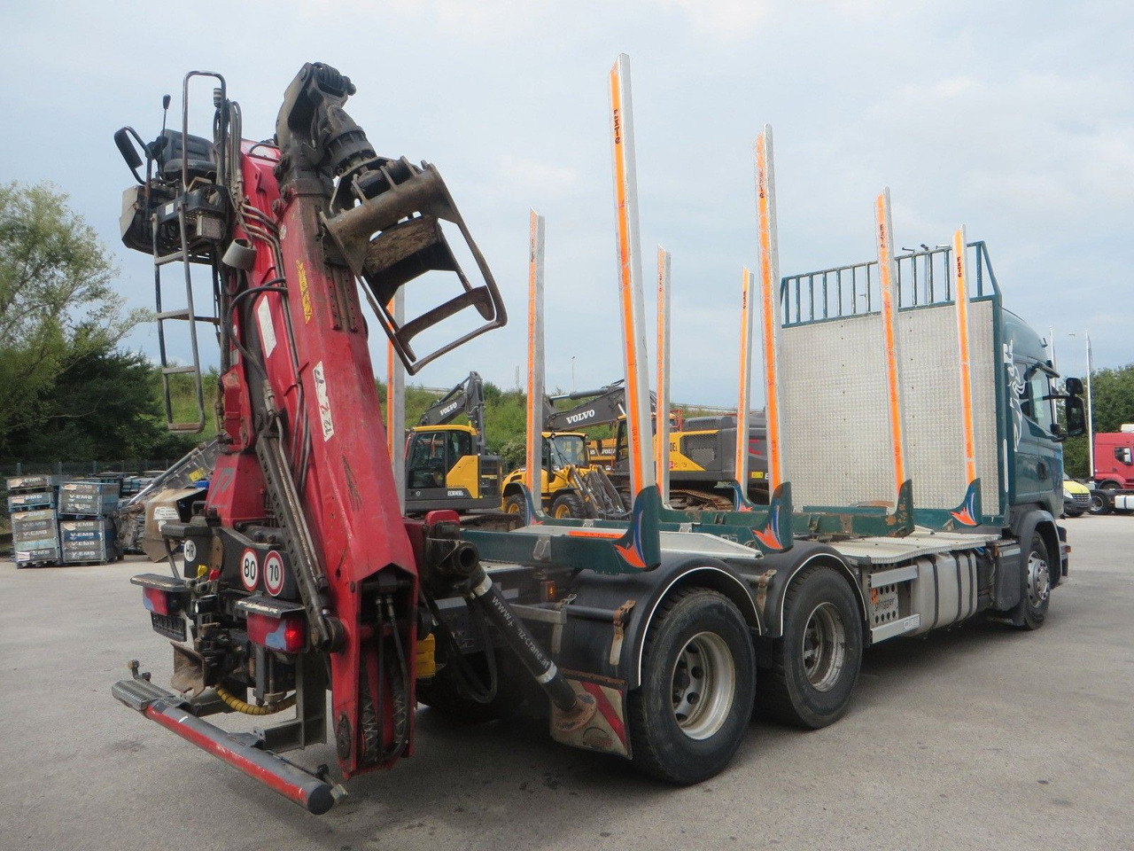 Scania G450 6x4Timber - Лісовоз, Вантажівка з маніпулятором: фото 3 Scania G450 6x4Timber - Лісовоз, Вантажівка з маніпулятором: фото 3