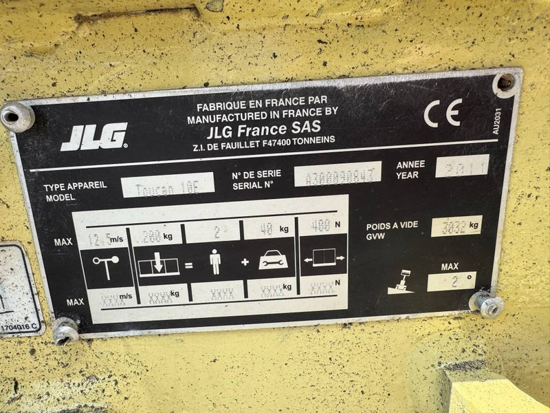 Підйомник JLG Toucan 10 E: фото 10