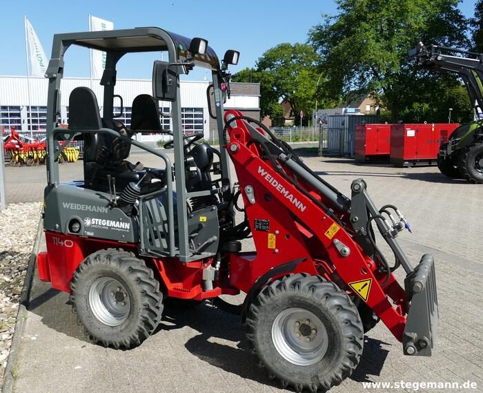 Weidemann 1140 - Компактний фронтальний навантажувач: фото 2 Weidemann 1140 - Компактний фронтальний навантажувач: фото 2
