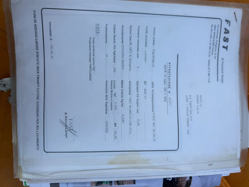 Potain AF 519 Torenkraan Bouwkraan Kraan Verzetbaar Radiografisch - Будівельна техніка: фото 5 Potain AF 519 Torenkraan Bouwkraan Kraan Verzetbaar Radiografisch - Будівельна техніка: фото 5