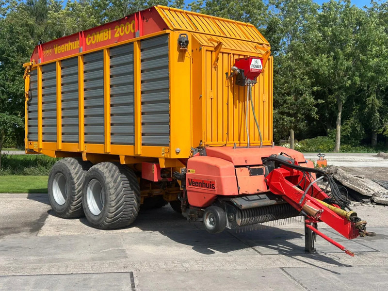 Veenhuis Combi 2000 Ladewagen Opraapwagen Combi wagen - Сільськогосподарська техніка: фото 1 Veenhuis Combi 2000 Ladewagen Opraapwagen Combi wagen - Сільськогосподарська техніка: фото 1