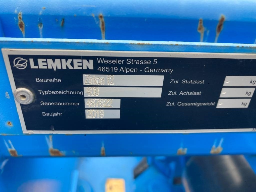 Lemken Zirkon 12/400 - Грунтофреза: фото 3 Lemken Zirkon 12/400 - Грунтофреза: фото 3