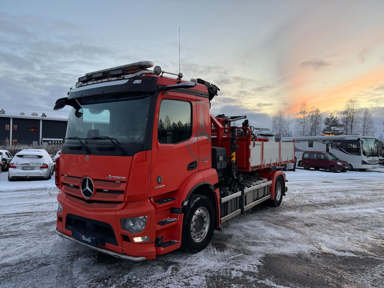 Kranväxlare Mercedes-Benz Actros 4X2 -2020 | HIAB - Гаковий мультиліфт вантажівка, Вантажівка з маніпулятором: фото 1 Kranväxlare Mercedes-Benz Actros 4X2 -2020 | HIAB - Гаковий мультиліфт вантажівка, Вантажівка з маніпулятором: фото 1