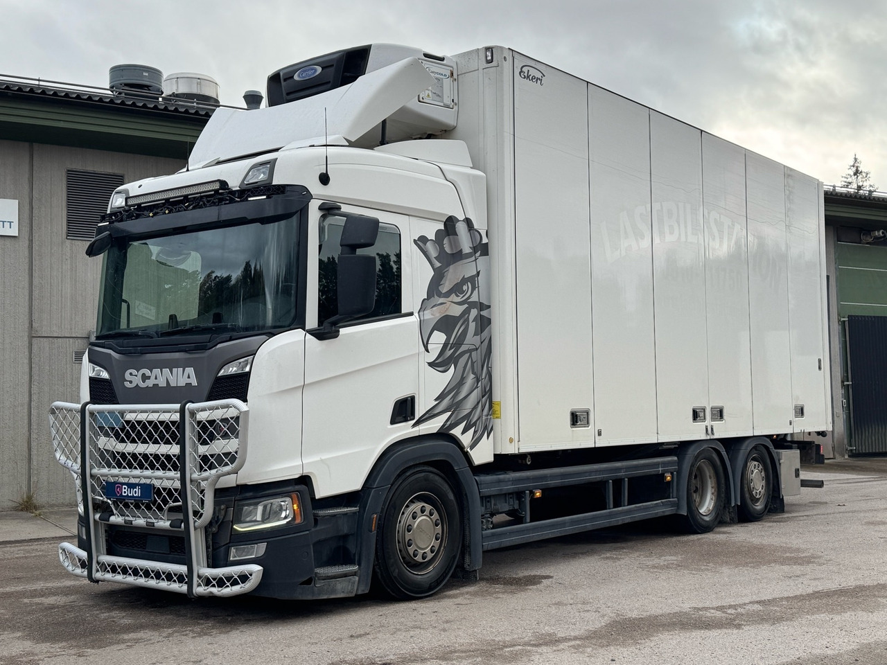 Kylbil Scania R450 B 6X2 NB -2019 | Carrier | Full-luft - Рефрижератор вантажівка: фото 1 Kylbil Scania R450 B 6X2 NB -2019 | Carrier | Full-luft - Рефрижератор вантажівка: фото 1
