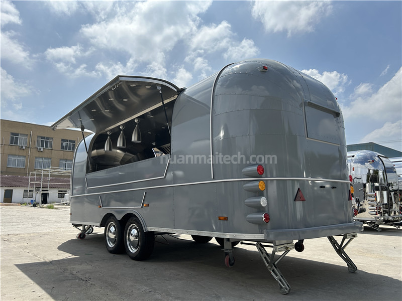 Burger Food Truck Grey Airstream Food Trailer=,Coffee Trailer - Торговий причіп: фото 5 Burger Food Truck Grey Airstream Food Trailer=,Coffee Trailer - Торговий причіп: фото 5