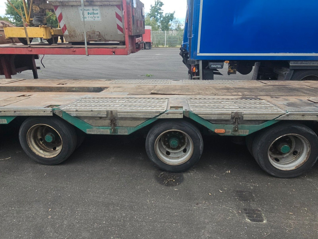 Meusburger MPG-4 Tieflader mit Radmulden 39.5t - Низькорамна платформа напівпричіп: фото 5 Meusburger MPG-4 Tieflader mit Radmulden 39.5t - Низькорамна платформа напівпричіп: фото 5