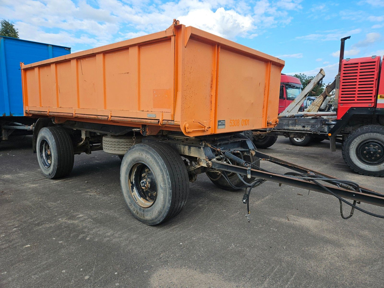 Tebbe ZK 180 Dreiseitenkipper - Самоскид причіп: фото 2 Tebbe ZK 180 Dreiseitenkipper - Самоскид причіп: фото 2