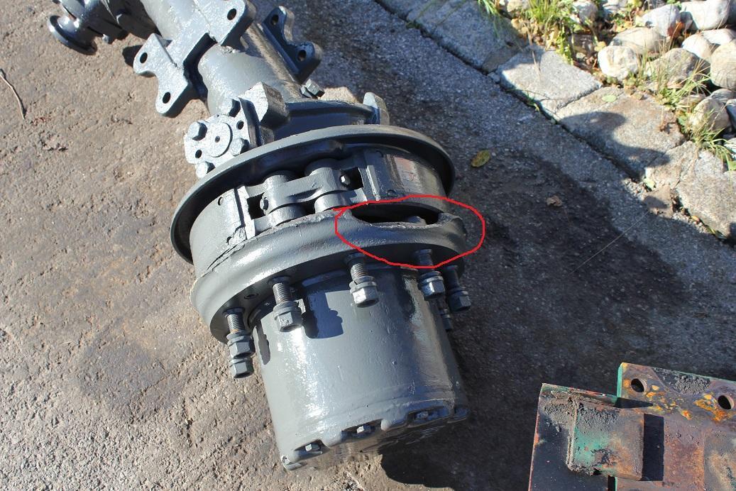 Atlas 1302 D WY 34 - Вісь та запчастини в категорії Будівельна техніка: фото 4 Atlas 1302 D WY 34 - Вісь та запчастини в категорії Будівельна техніка: фото 4