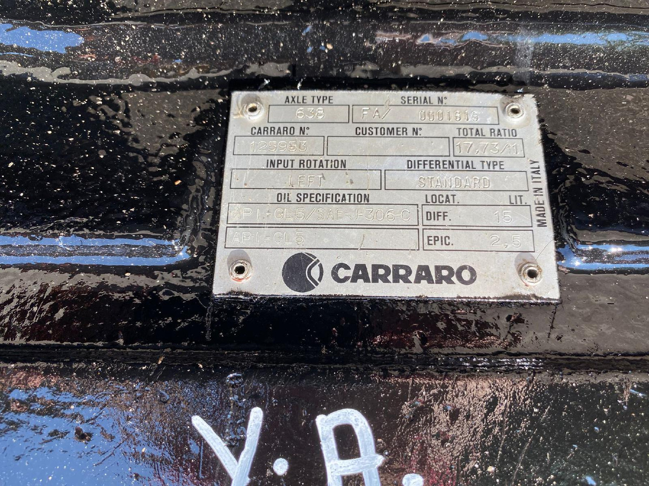 Carraro 638 aus Case 888P - Вісь та запчастини в категорії Будівельна техніка: фото 2 Carraro 638 aus Case 888P - Вісь та запчастини в категорії Будівельна техніка: фото 2