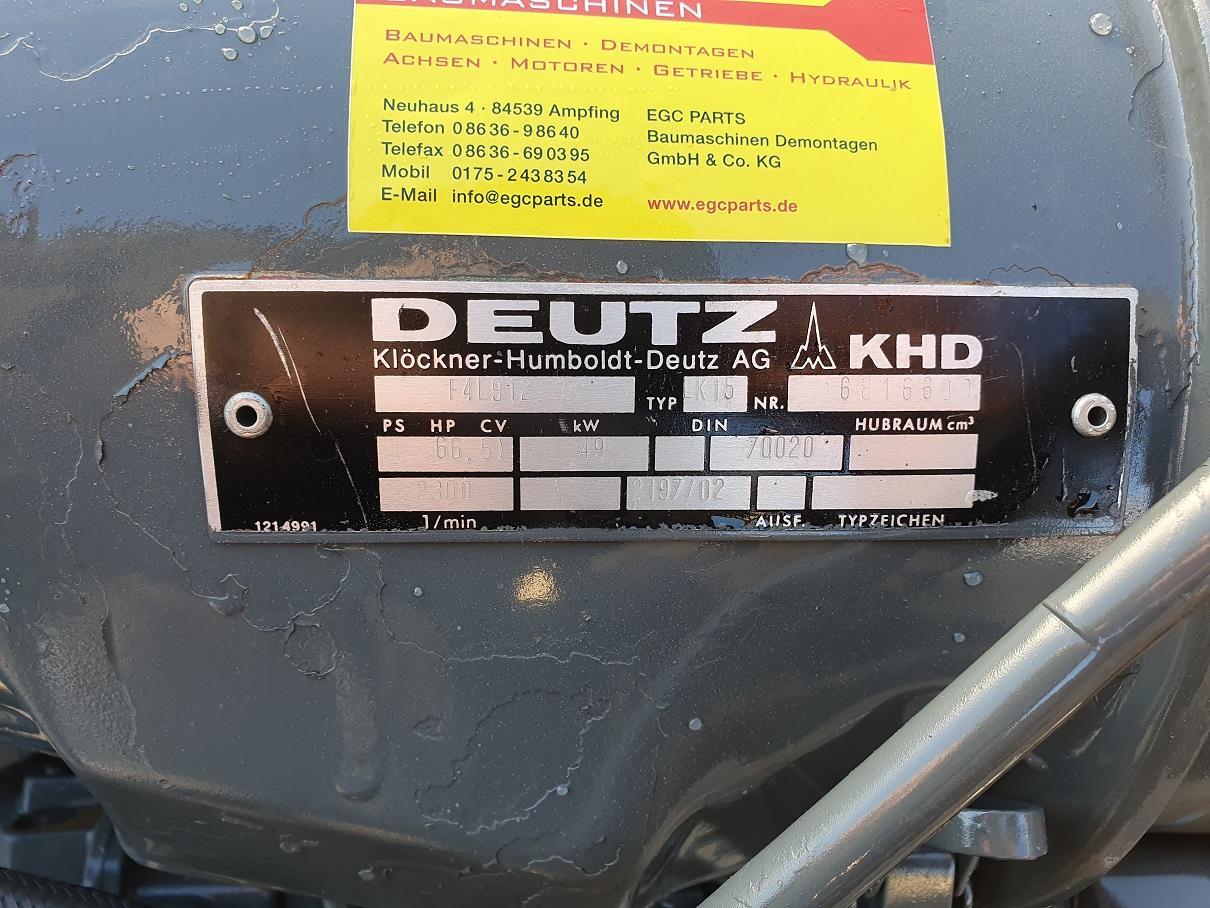 Deutz F4L912 neu überholt - Двигун в категорії Будівельна техніка: фото 4 Deutz F4L912 neu überholt - Двигун в категорії Будівельна техніка: фото 4