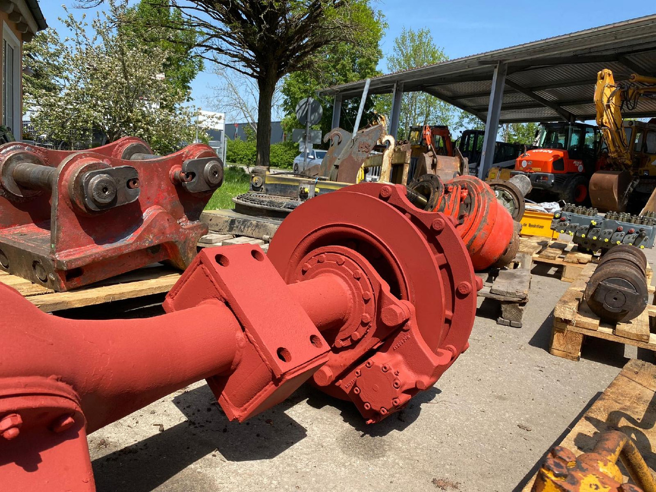 Вісь та запчастини в категорії Будівельна техніка Hanomag 33C: фото 8