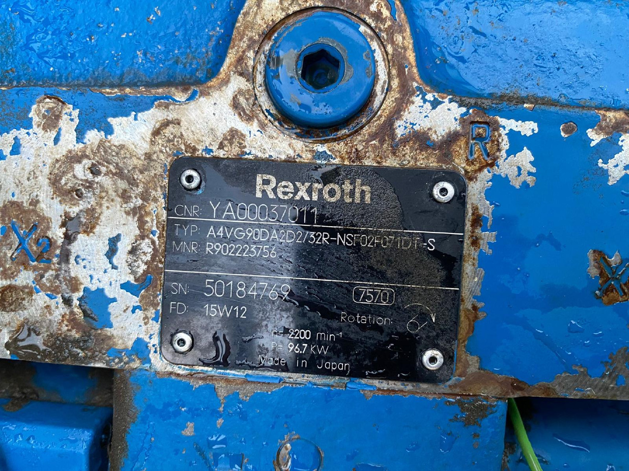 Hydromatik A4 VG 90 aus HItachi ZW 150 - Гідравліка в категорії Колісні навантажувачі: фото 3 Hydromatik A4 VG 90 aus HItachi ZW 150 - Гідравліка в категорії Колісні навантажувачі: фото 3