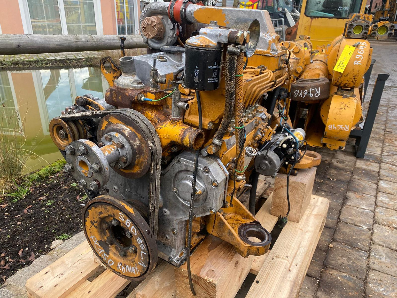 Komatsu S6D95L-1 aus PC 150 - Двигун в категорії Будівельна техніка: фото 5 Komatsu S6D95L-1 aus PC 150 - Двигун в категорії Будівельна техніка: фото 5