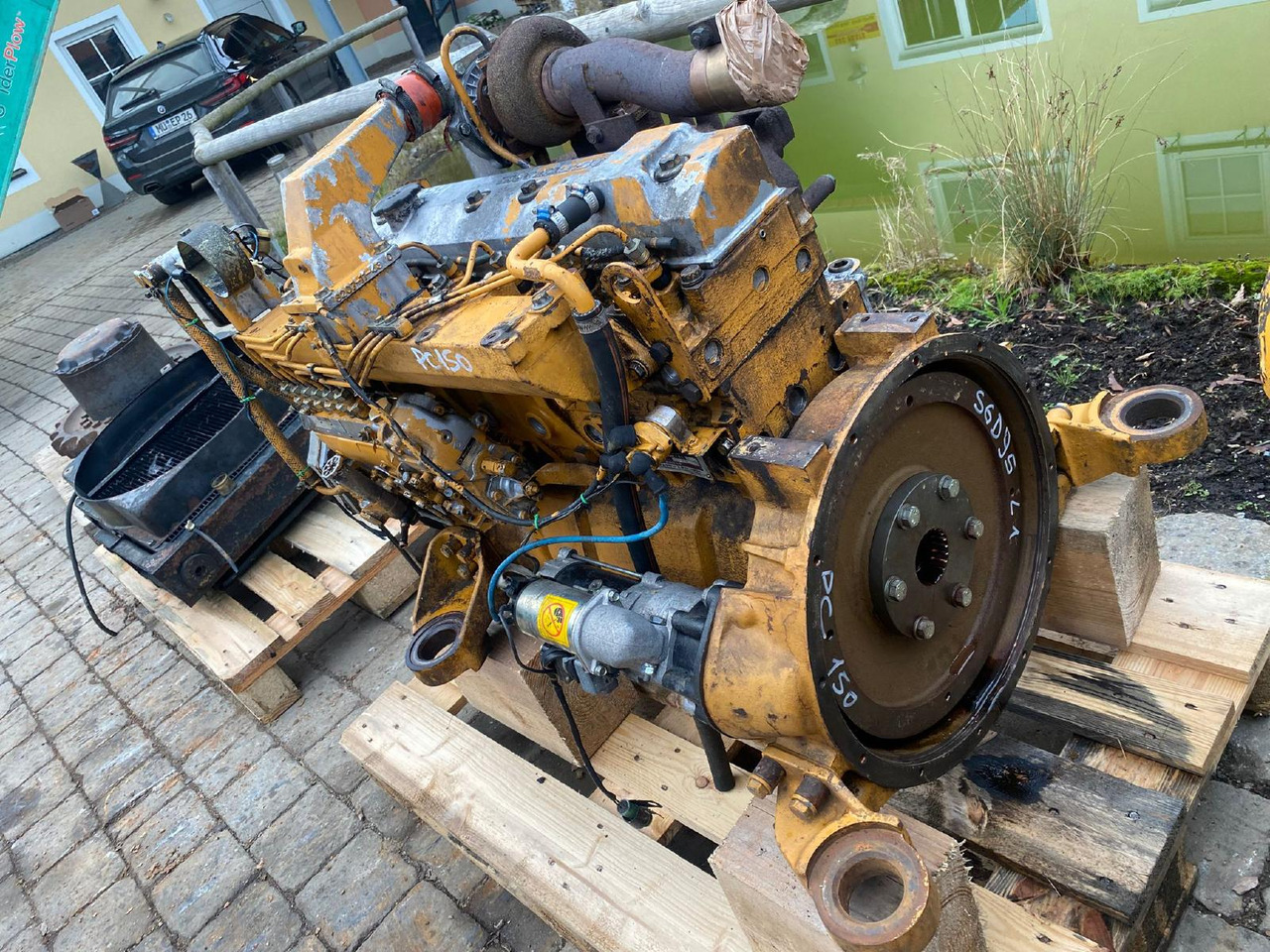 Komatsu S6D95L-1 aus PC 150 - Двигун в категорії Будівельна техніка: фото 4 Komatsu S6D95L-1 aus PC 150 - Двигун в категорії Будівельна техніка: фото 4