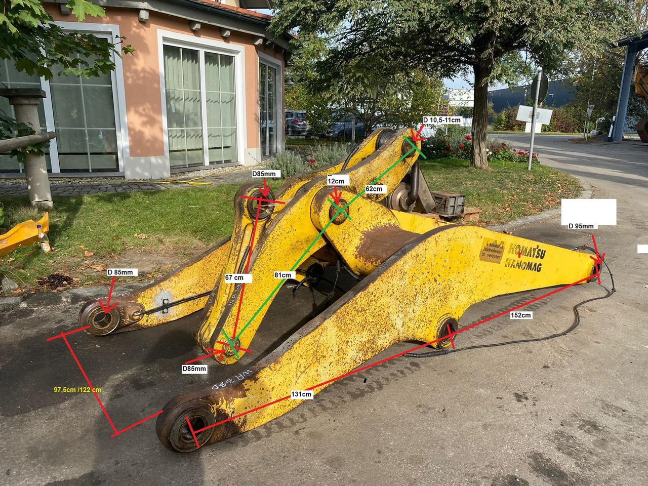 Komatsu WA 380 - Стріла: фото 1 Komatsu WA 380 - Стріла: фото 1