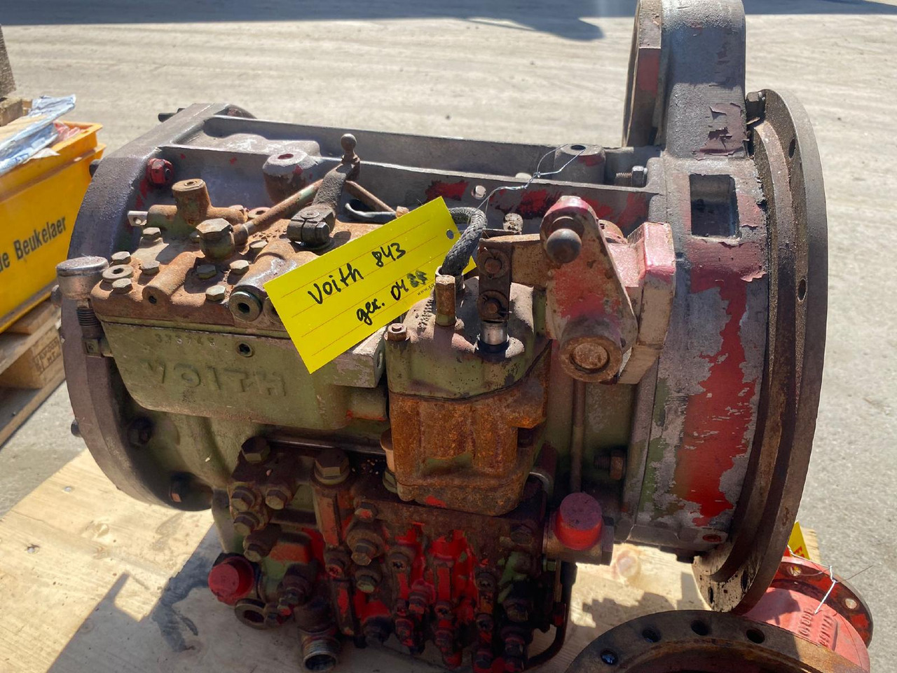 Voith 843 - Трансмісія в категорії Будівельна техніка: фото 1 Voith 843 - Трансмісія в категорії Будівельна техніка: фото 1