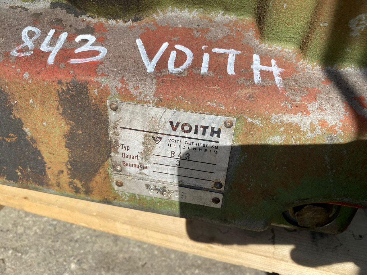 Voith 843 - Трансмісія в категорії Будівельна техніка: фото 3 Voith 843 - Трансмісія в категорії Будівельна техніка: фото 3