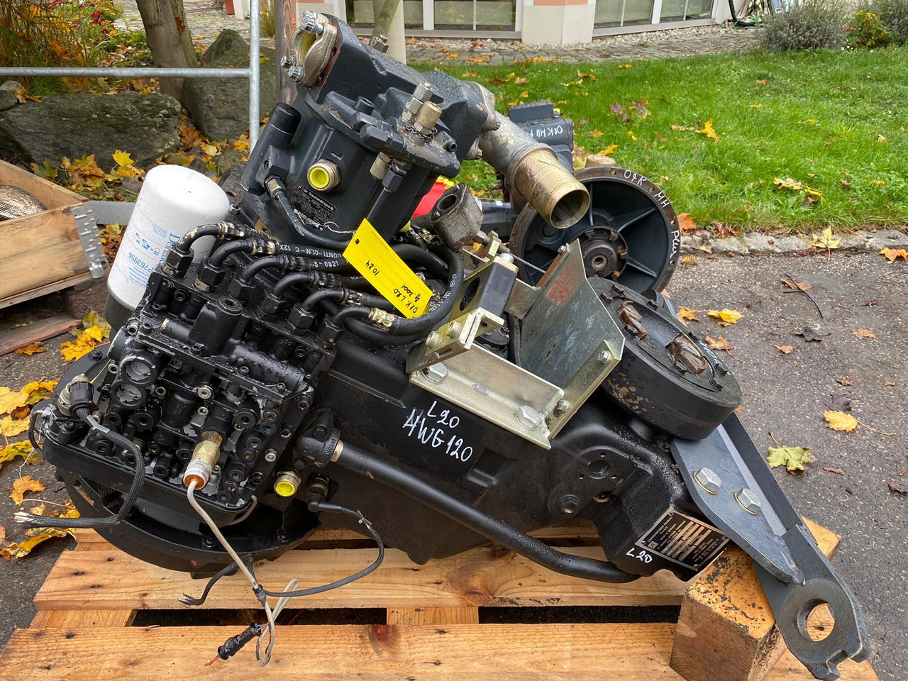 ZF 4 WG 120 aus O&K L 20 - Коробка передач в категорії Будівельна техніка: фото 1 ZF 4 WG 120 aus O&K L 20 - Коробка передач в категорії Будівельна техніка: фото 1
