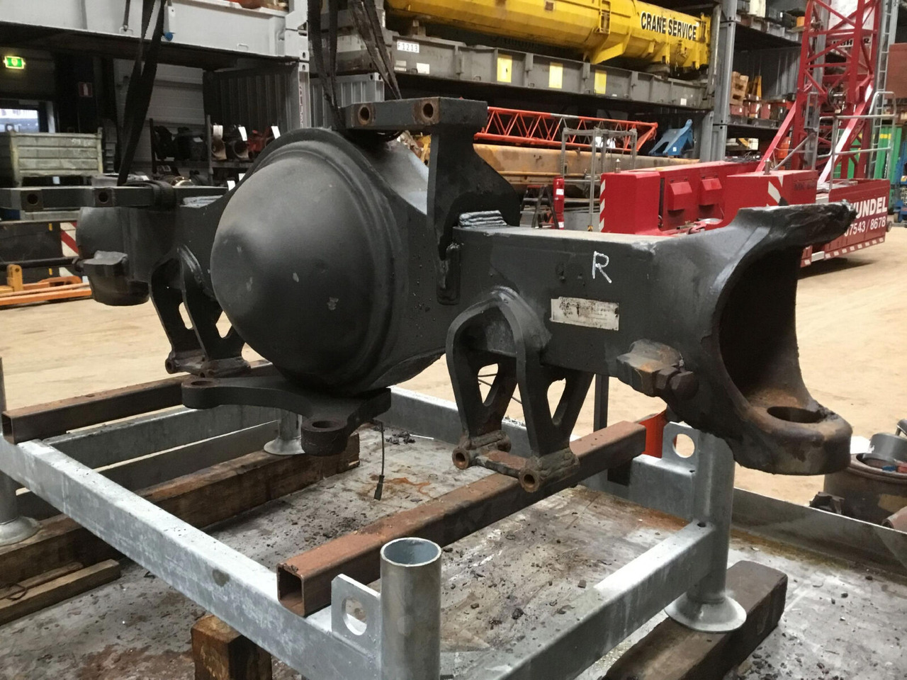 FAUN ATF 50G-3 axle 3 housing - Вісь та запчастини в категорії Автокрани: фото 2 FAUN ATF 50G-3 axle 3 housing - Вісь та запчастини в категорії Автокрани: фото 2