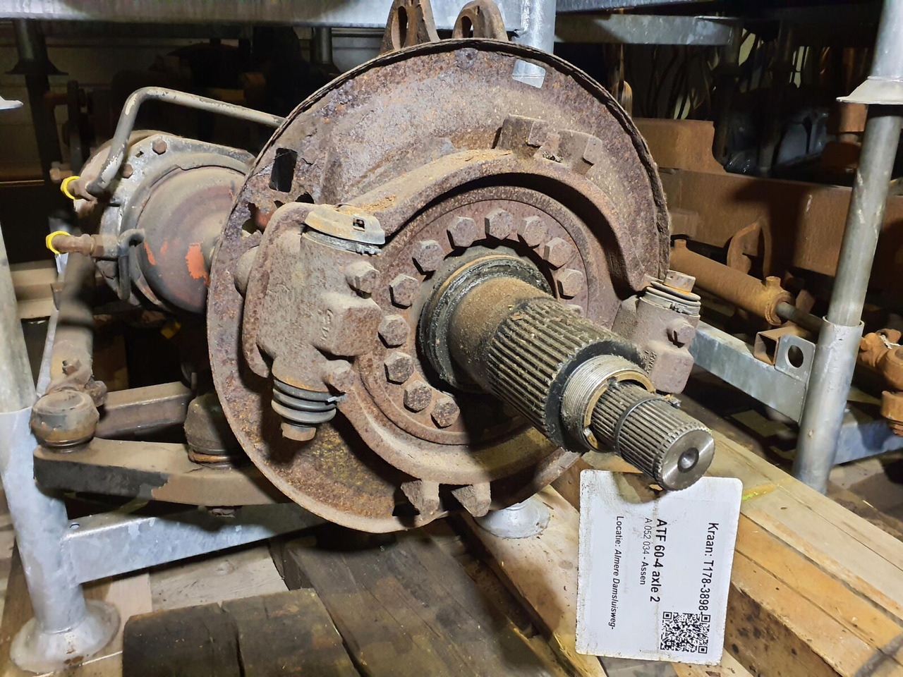 FAUN ATF 60-4 axle 2 - Вісь та запчастини в категорії Автокрани: фото 5 FAUN ATF 60-4 axle 2 - Вісь та запчастини в категорії Автокрани: фото 5