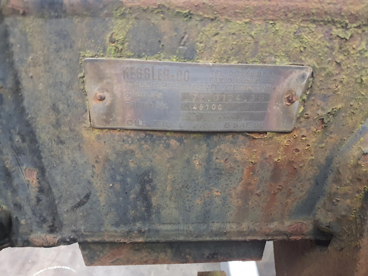 FAUN ATF 60-4 axle 3 - Вісь та запчастини в категорії Автокрани: фото 5 FAUN ATF 60-4 axle 3 - Вісь та запчастини в категорії Автокрани: фото 5