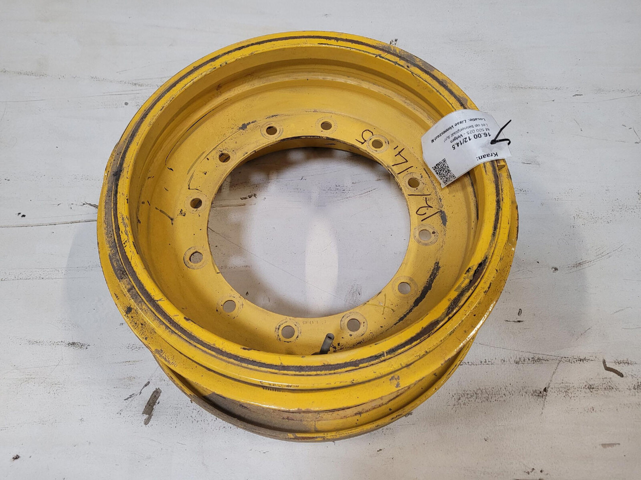 Grove Rim 445/95R25 12 14 5p - Колісний диск в категорії Крани: фото 2 Grove Rim 445/95R25 12 14 5p - Колісний диск в категорії Крани: фото 2