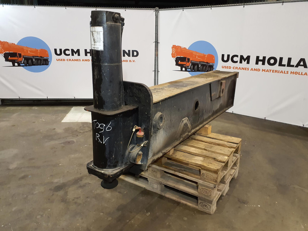 Krupp KMK 5100 sliding beam front - Підвіска в категорії Автокрани: фото 2 Krupp KMK 5100 sliding beam front - Підвіска в категорії Автокрани: фото 2
