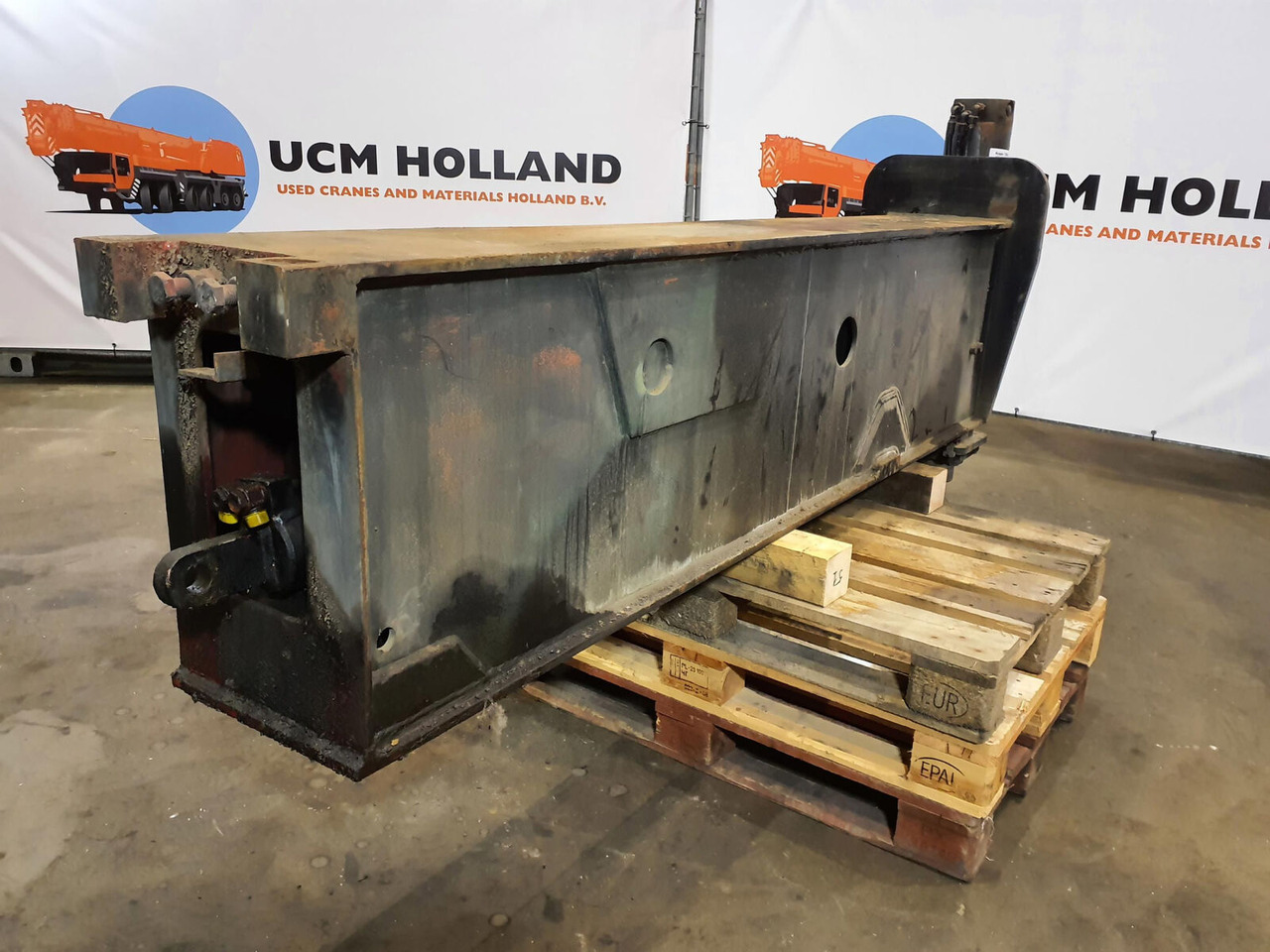 Krupp KMK 5100 sliding beam rear - Підвіска в категорії Автокрани: фото 4 Krupp KMK 5100 sliding beam rear - Підвіска в категорії Автокрани: фото 4