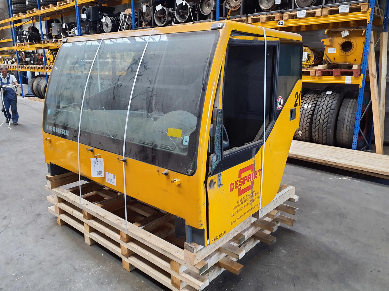 Liebherr LTM 1060-2 lower cabin - Кабіна в категорії Автокрани: фото 1 Liebherr LTM 1060-2 lower cabin - Кабіна в категорії Автокрани: фото 1