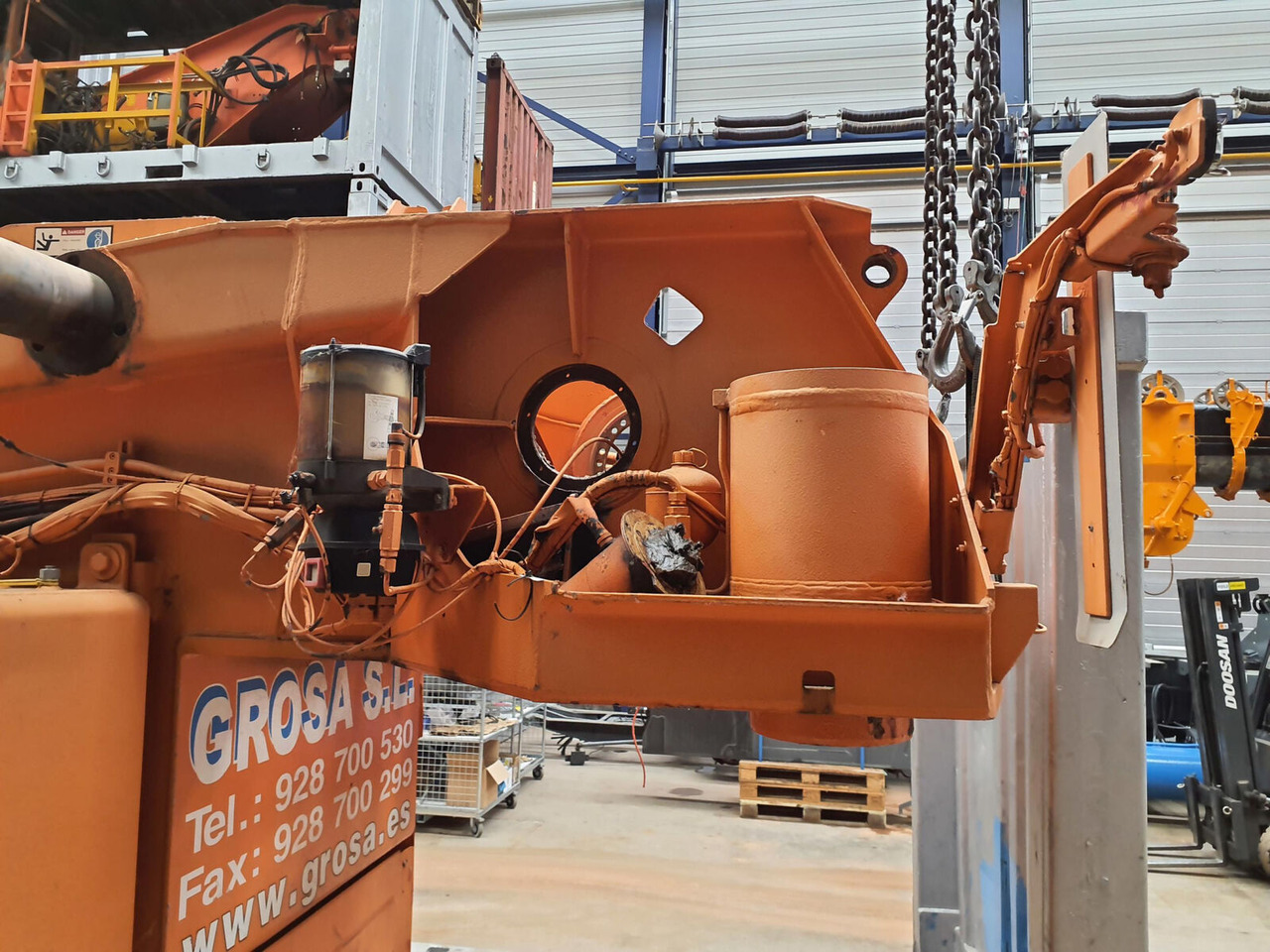 Рама/ Шасі в категорії Автокрани Liebherr LTM 1200/1 Upper frame: фото 7