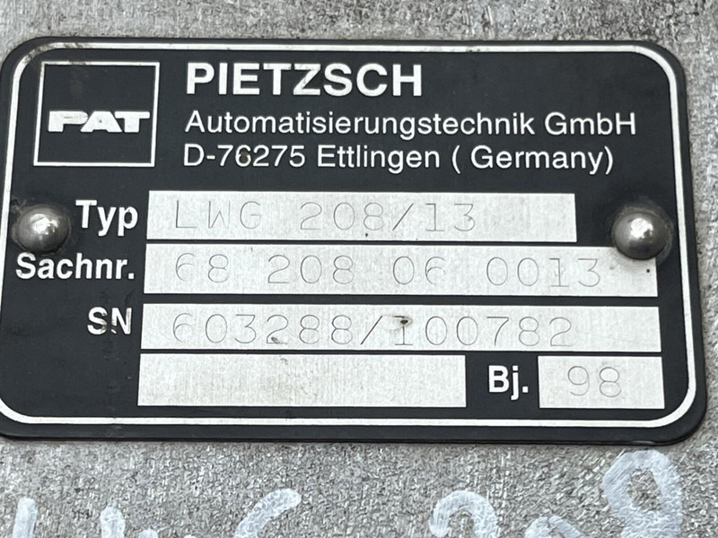 Liebherr PAT length indicator LWG 208/13 - Електрична система в категорії Крани: фото 5 Liebherr PAT length indicator LWG 208/13 - Електрична система в категорії Крани: фото 5