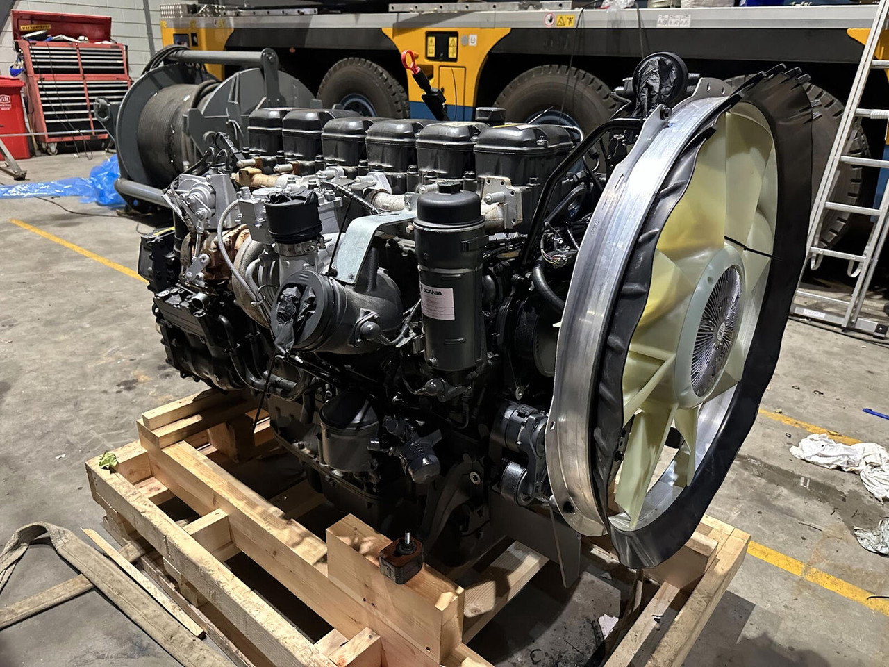 Scania Demag AC 220-1, AC 5.220-1 Scania DC13 313A motor - Двигун в категорії Крани: фото 3 Scania Demag AC 220-1, AC 5.220-1 Scania DC13 313A motor - Двигун в категорії Крани: фото 3