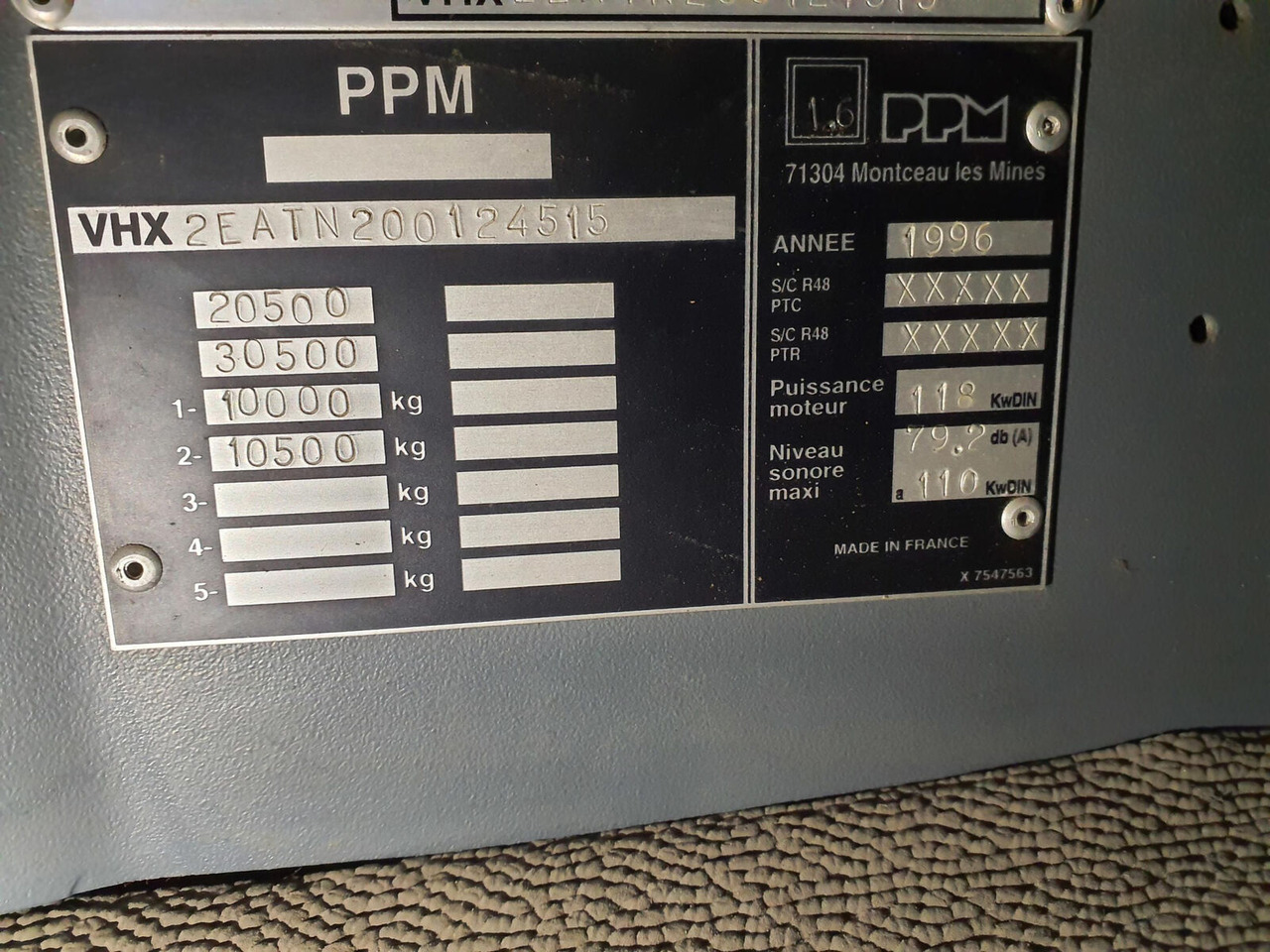 Terex PPM ATT 250 lower cabin - Кабіна в категорії Автокрани: фото 5 Terex PPM ATT 250 lower cabin - Кабіна в категорії Автокрани: фото 5