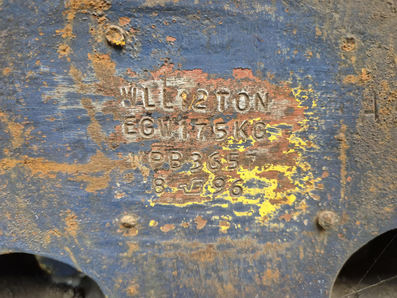 Hookblock 15mm 1 sheave 12 ton - Запчастини в категорії Автокрани: фото 4 Hookblock 15mm 1 sheave 12 ton - Запчастини в категорії Автокрани: фото 4