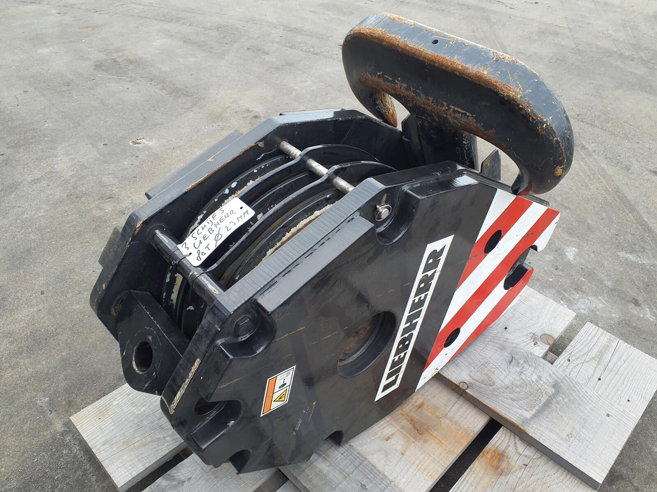 Liebherr Hook block 23mm 3 sheave 80 ton - Запчастини в категорії Крани: фото 4 Liebherr Hook block 23mm 3 sheave 80 ton - Запчастини в категорії Крани: фото 4