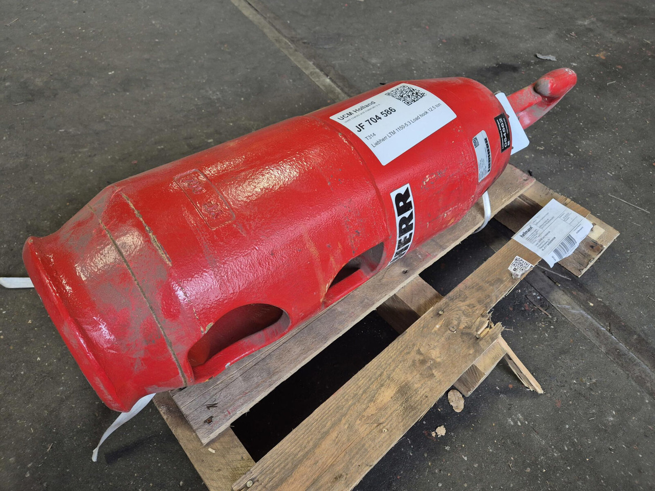 Liebherr LTM 1150-5.3 Load hook 12.5 ton - Запчастини в категорії Крани: фото 4 Liebherr LTM 1150-5.3 Load hook 12.5 ton - Запчастини в категорії Крани: фото 4