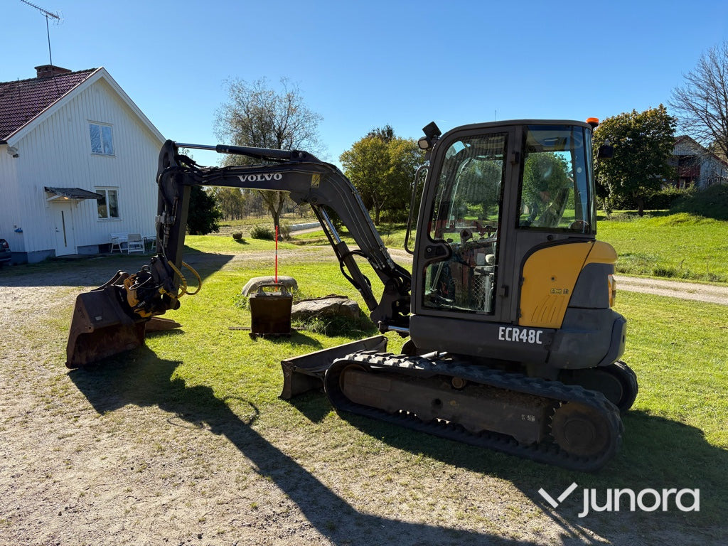 Bandgrävare grävmaskin Volvo ECR48C - Міні-екскаватор: фото 2 Bandgrävare grävmaskin Volvo ECR48C - Міні-екскаватор: фото 2