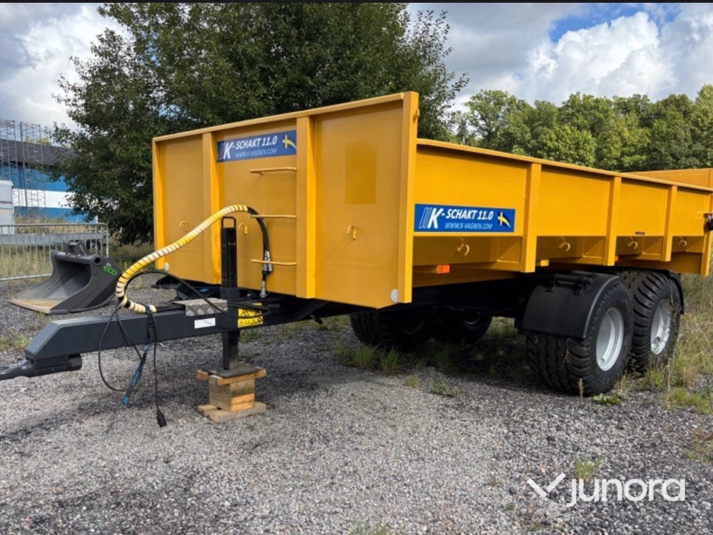 Dumpervagn - K-vagn - Самоскид причіп: фото 1 Dumpervagn - K-vagn - Самоскид причіп: фото 1