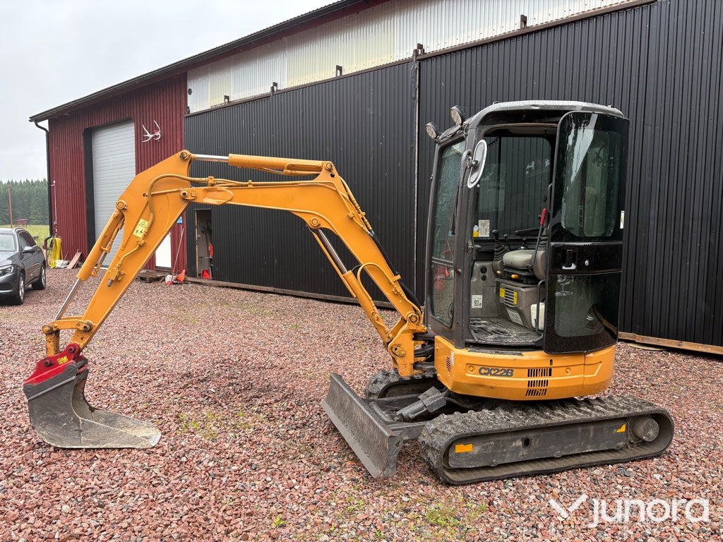 Grävmaskin - Case CX22B - Міні-екскаватор: фото 3 Grävmaskin - Case CX22B - Міні-екскаватор: фото 3