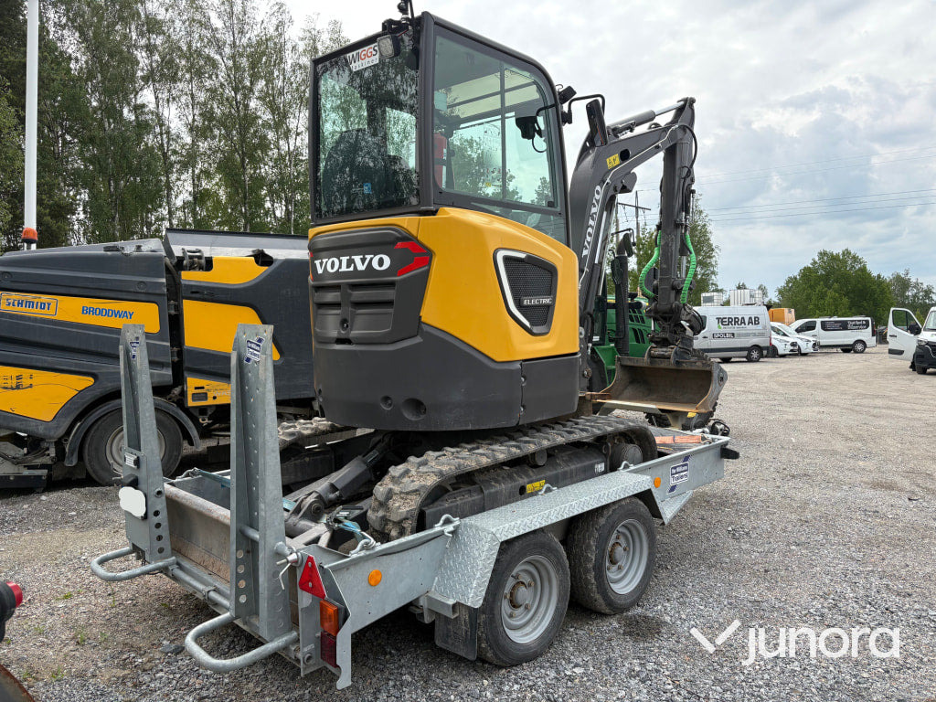 Міні-екскаватор Grävmaskin Volvo ECR25D Electric: фото 8