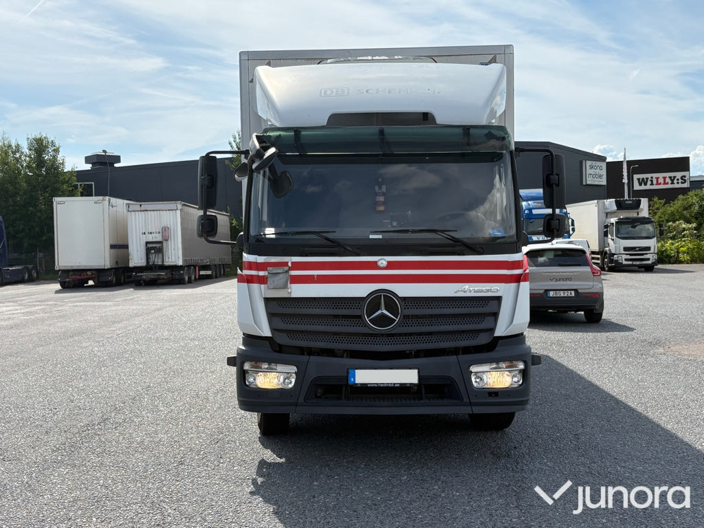 Lastbil - Mercedes Atego 1223 - Вантажівка з закритим кузовом: фото 2 Lastbil - Mercedes Atego 1223 - Вантажівка з закритим кузовом: фото 2