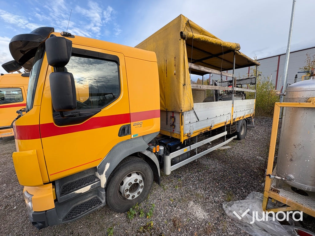 Lastbil Volvo FL-280 4*2 - Тентована вантажівка: фото 4 Lastbil Volvo FL-280 4*2 - Тентована вантажівка: фото 4