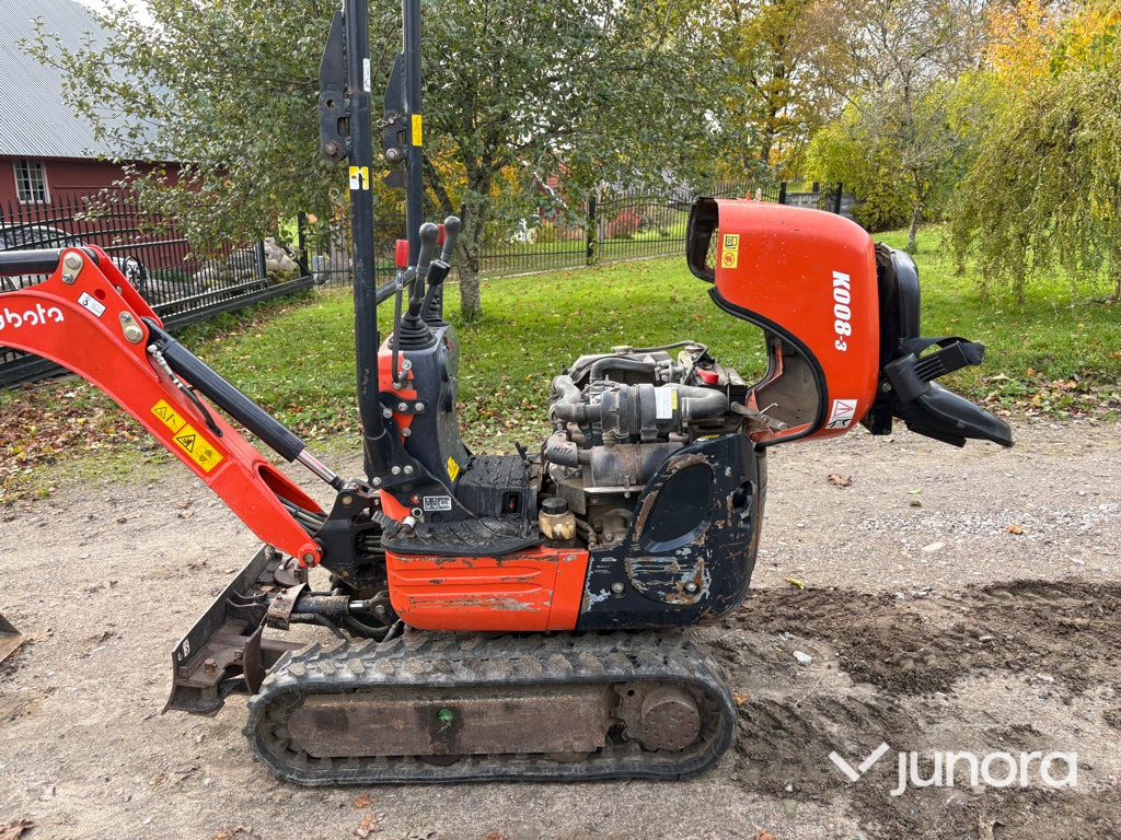 Minigrävare - Kubota K008-3 - Міні-екскаватор: фото 3 Minigrävare - Kubota K008-3 - Міні-екскаватор: фото 3