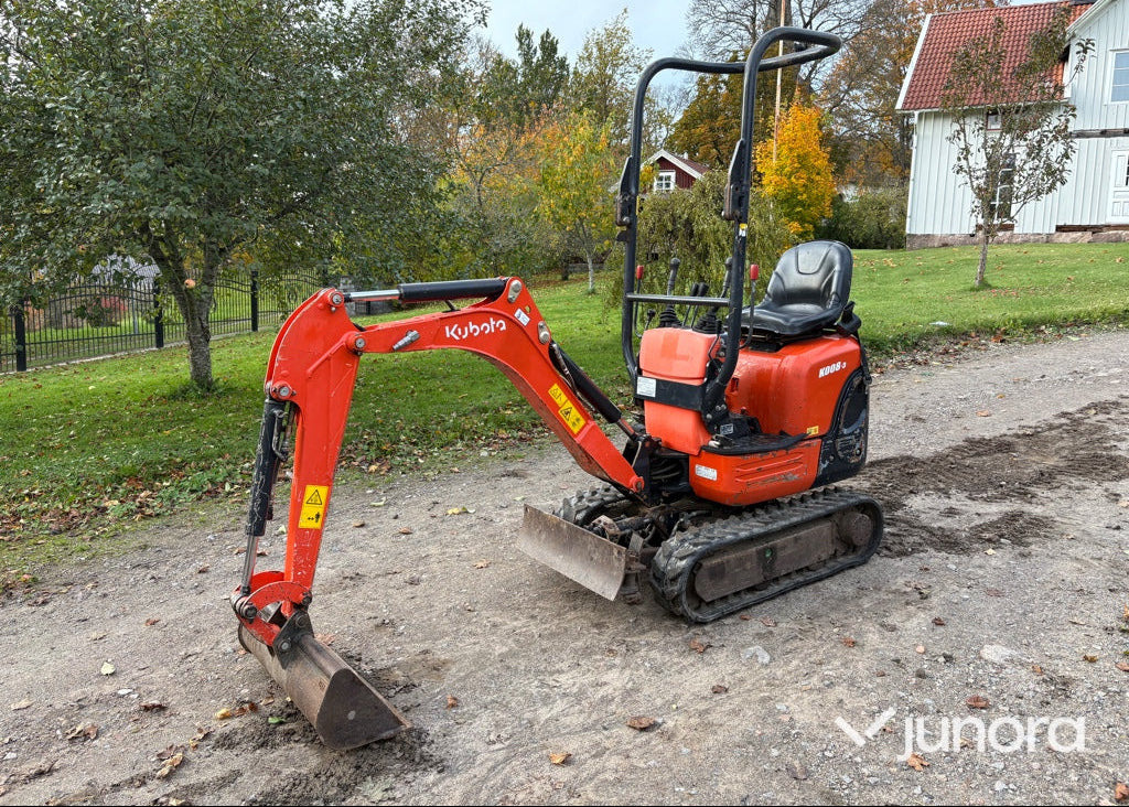 Minigrävare - Kubota K008-3 - Міні-екскаватор: фото 1 Minigrävare - Kubota K008-3 - Міні-екскаватор: фото 1