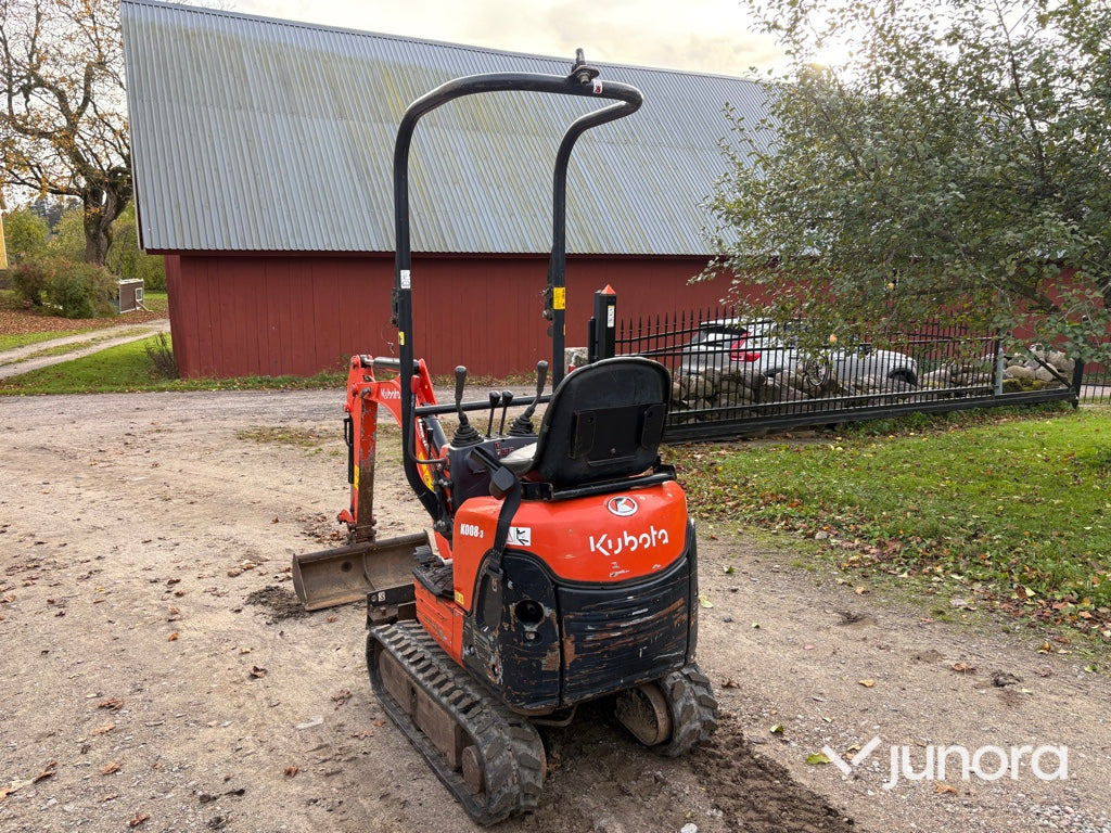 Minigrävare - Kubota K008-3 - Міні-екскаватор: фото 4 Minigrävare - Kubota K008-3 - Міні-екскаватор: фото 4