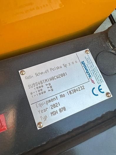 Підмітально-прибиральна машина Schmidt MSH070: фото 9