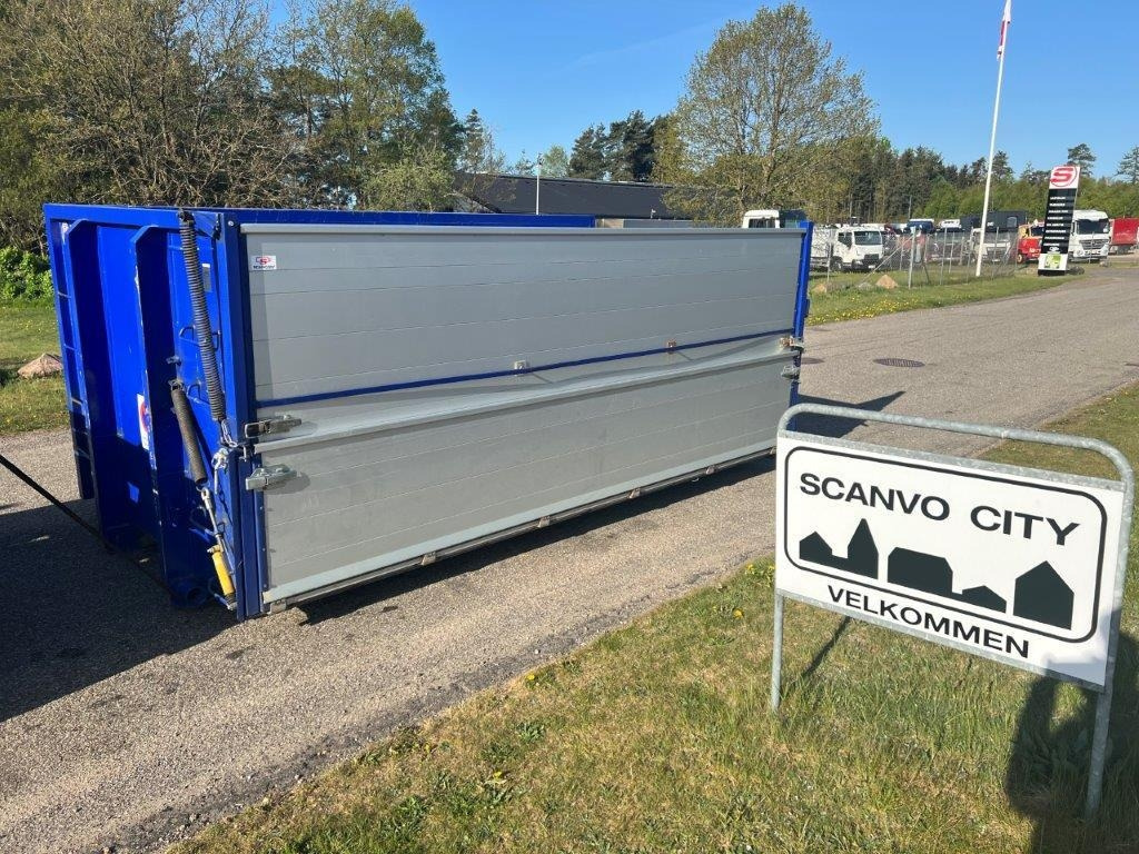 HC-contrainer S4619 4,6 mtr. alu sideåbning bagdør - Кузов платформа: фото 1 HC-contrainer S4619 4,6 mtr. alu sideåbning bagdør - Кузов платформа: фото 1