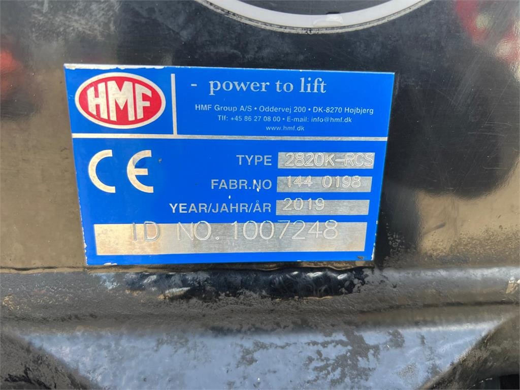 HMF 2820K5 RCS - Кран-маніпулятор в категорії Вантажівки: фото 3 HMF 2820K5 RCS - Кран-маніпулятор в категорії Вантажівки: фото 3